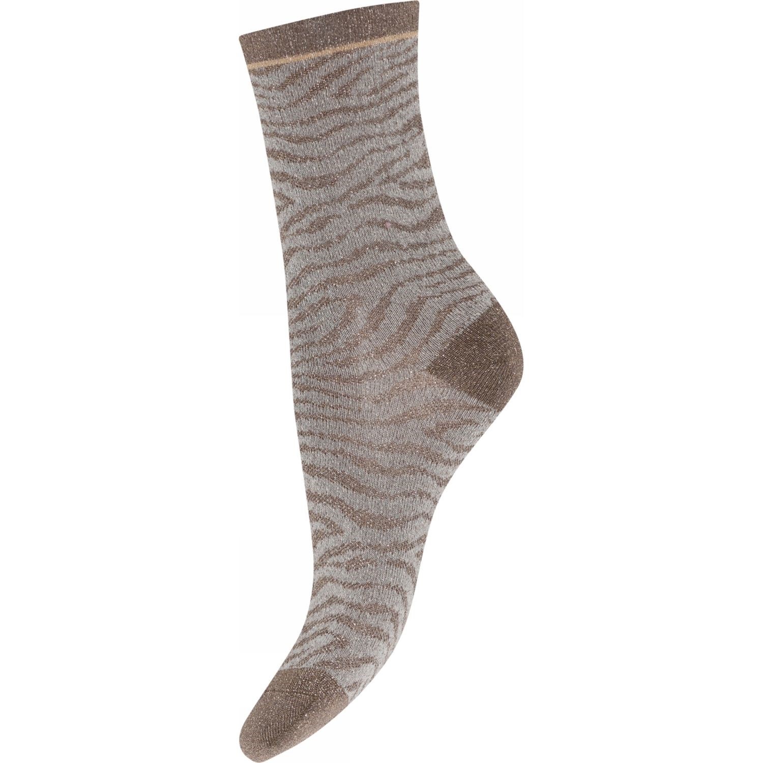 Decoy Glitter Patterned Ankle Socks 