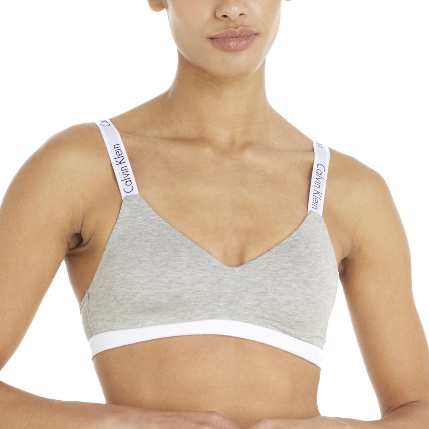 Calvin Klein Modern Cotton Light Lined Bralette Soft bra Bras Underwear Upperty