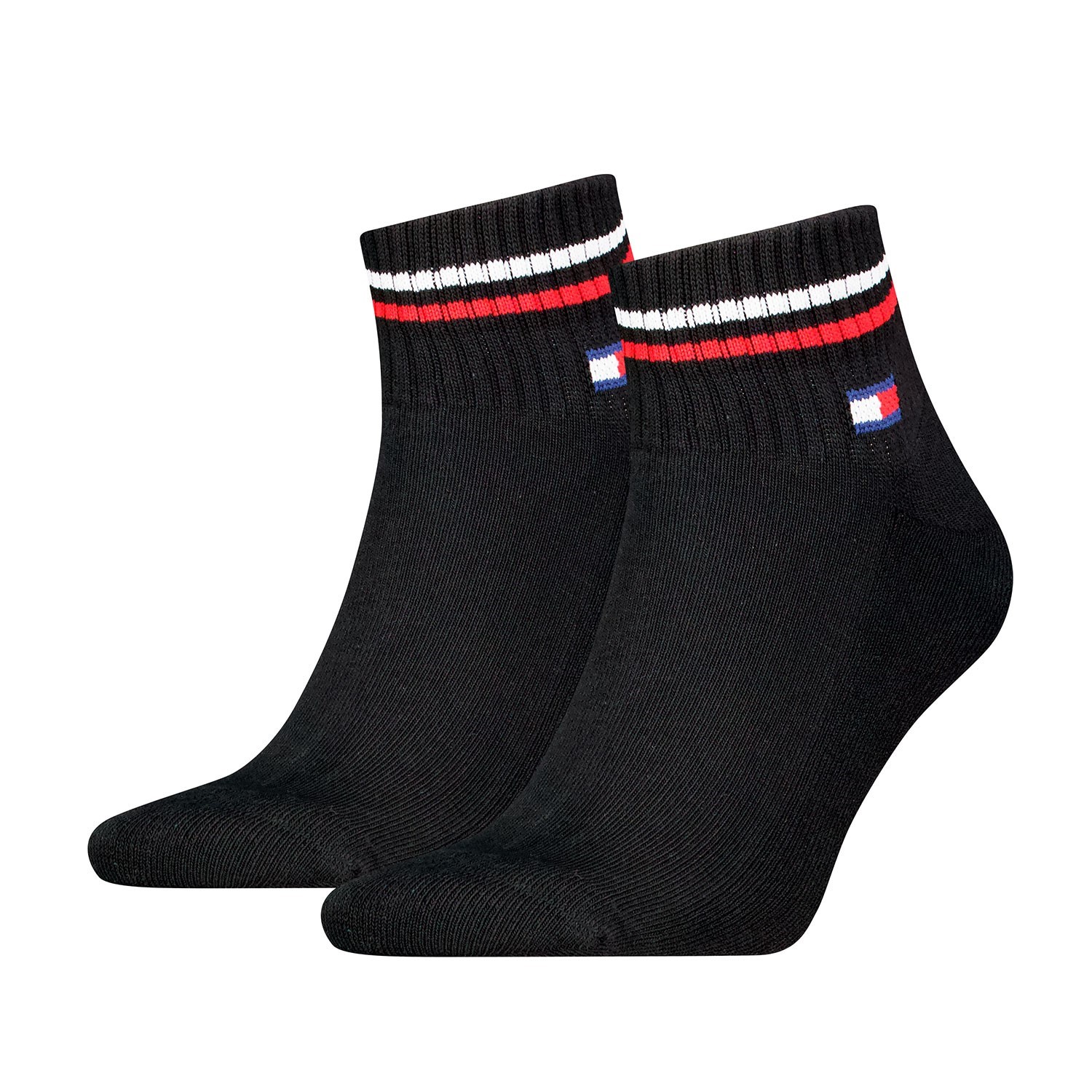 Tommy Men Uni TJ Iconic Quarter Socks