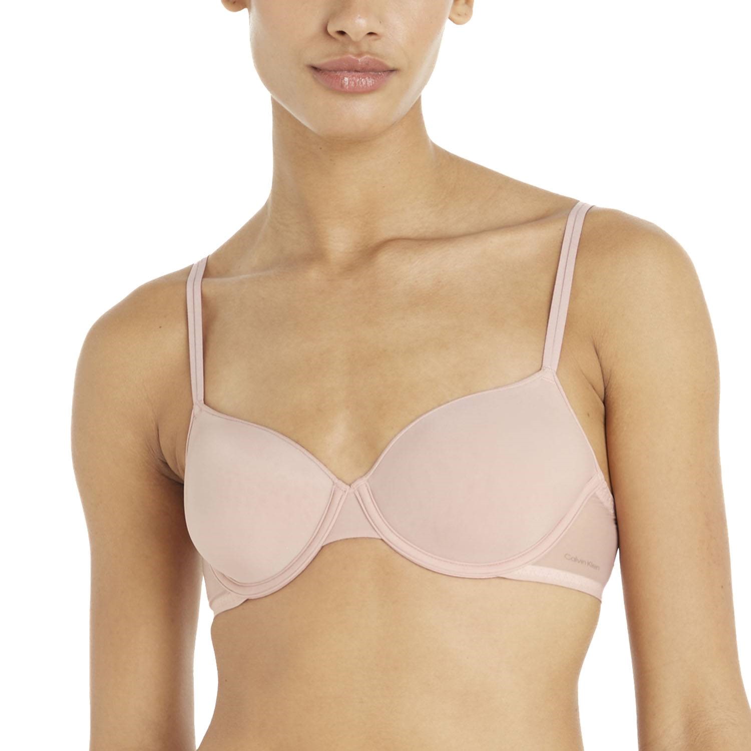 Calvin Klein Sheer Marquisette T shirt Bra T shirt Bras Underwear Upperty