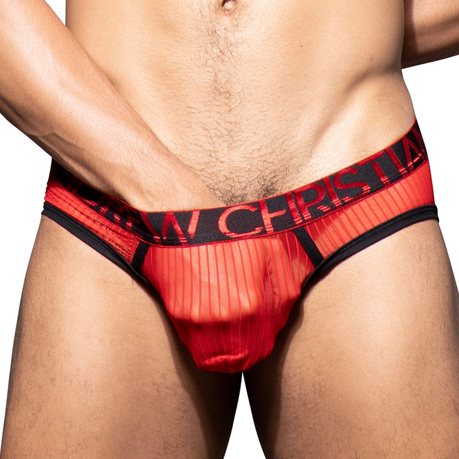 Andrew Christian Almost Naked Mesh Scarlet Brief R d