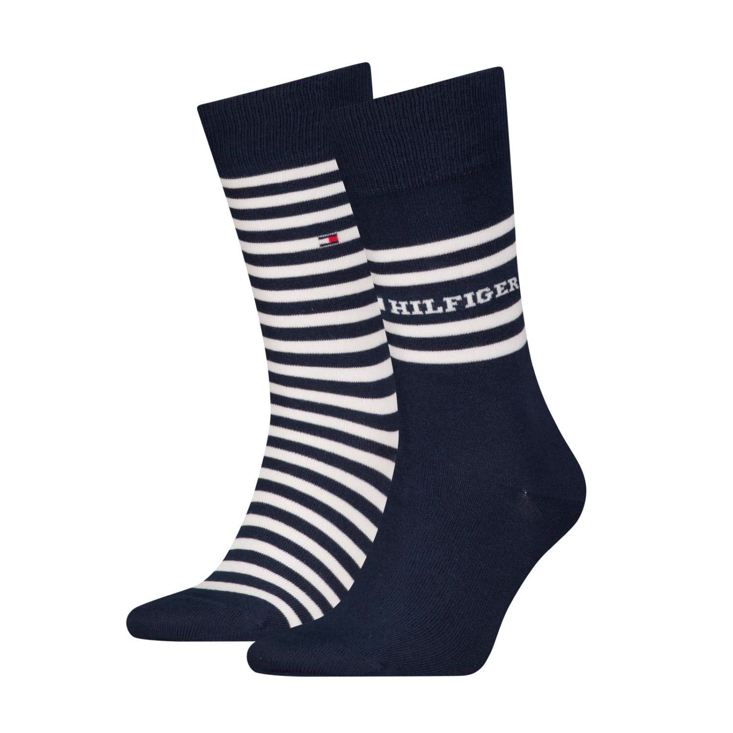 Tommy Hilfiger Men Breton Crew Socks