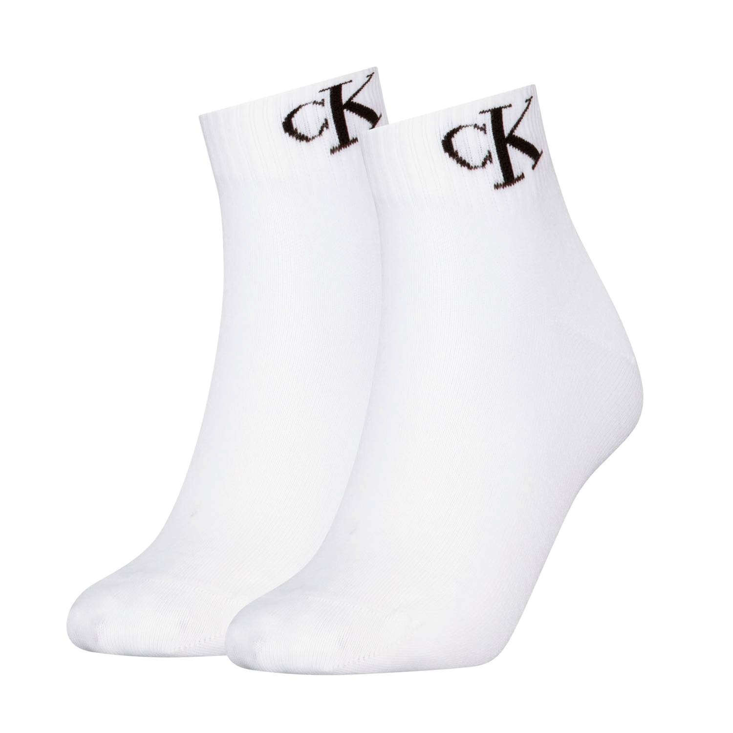 Calvin Klein Women Monogram Quarter Socks