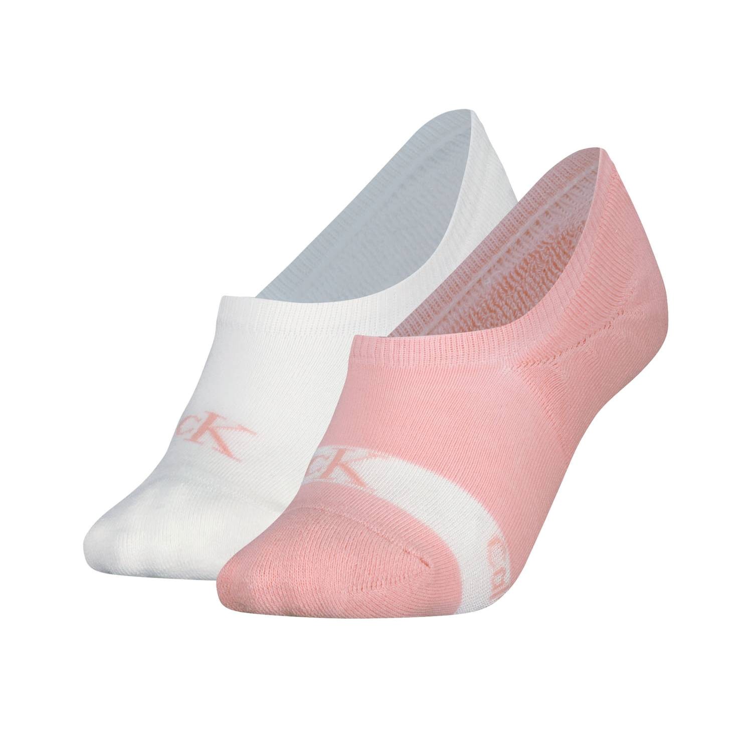 Calvin Klein Glossy High Cut Footie Socks