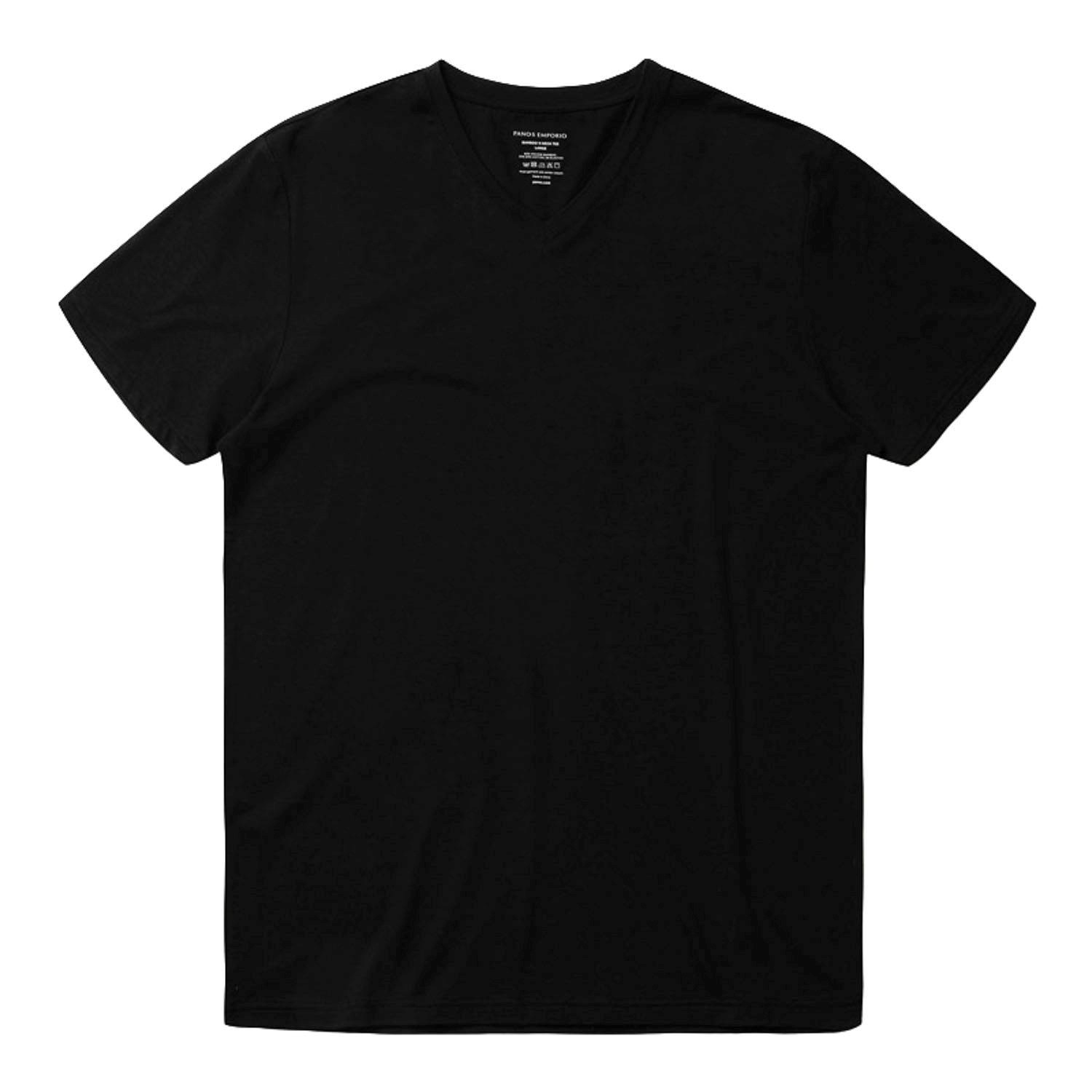 Panos Emporio Bamboo V-neck Tee