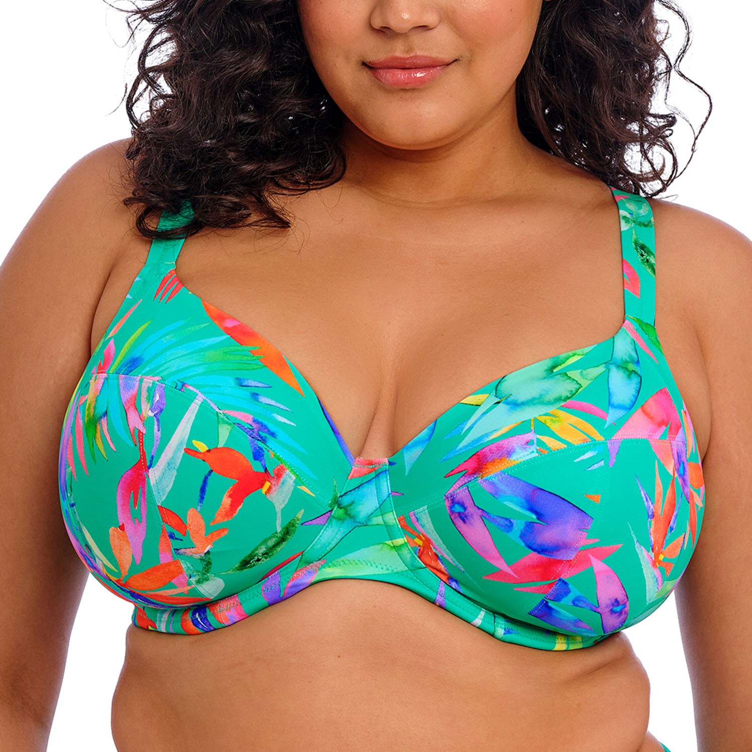 Elomi Toyama Tides Underwire Plunge Bikini Top