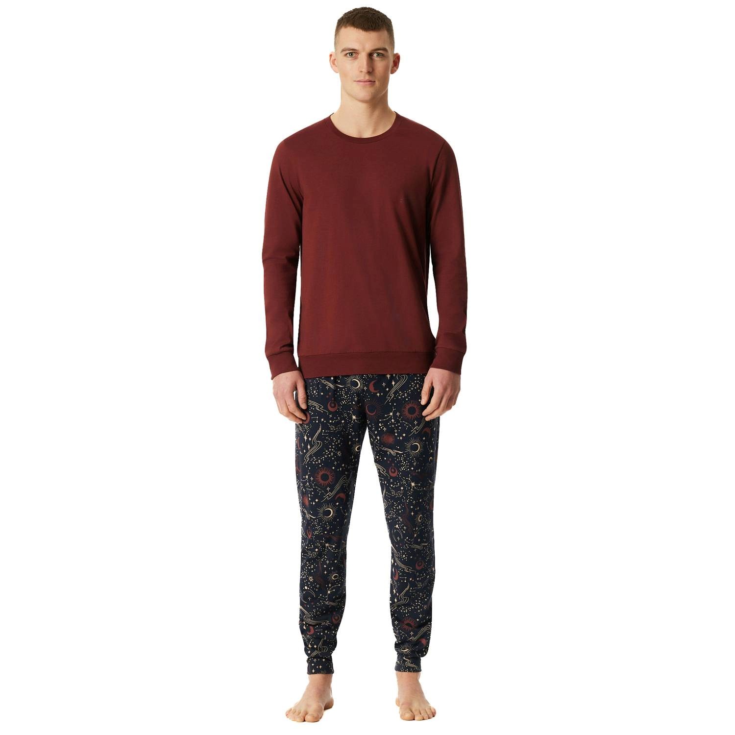 Schiesser Family Long Pyjamas Cuffs