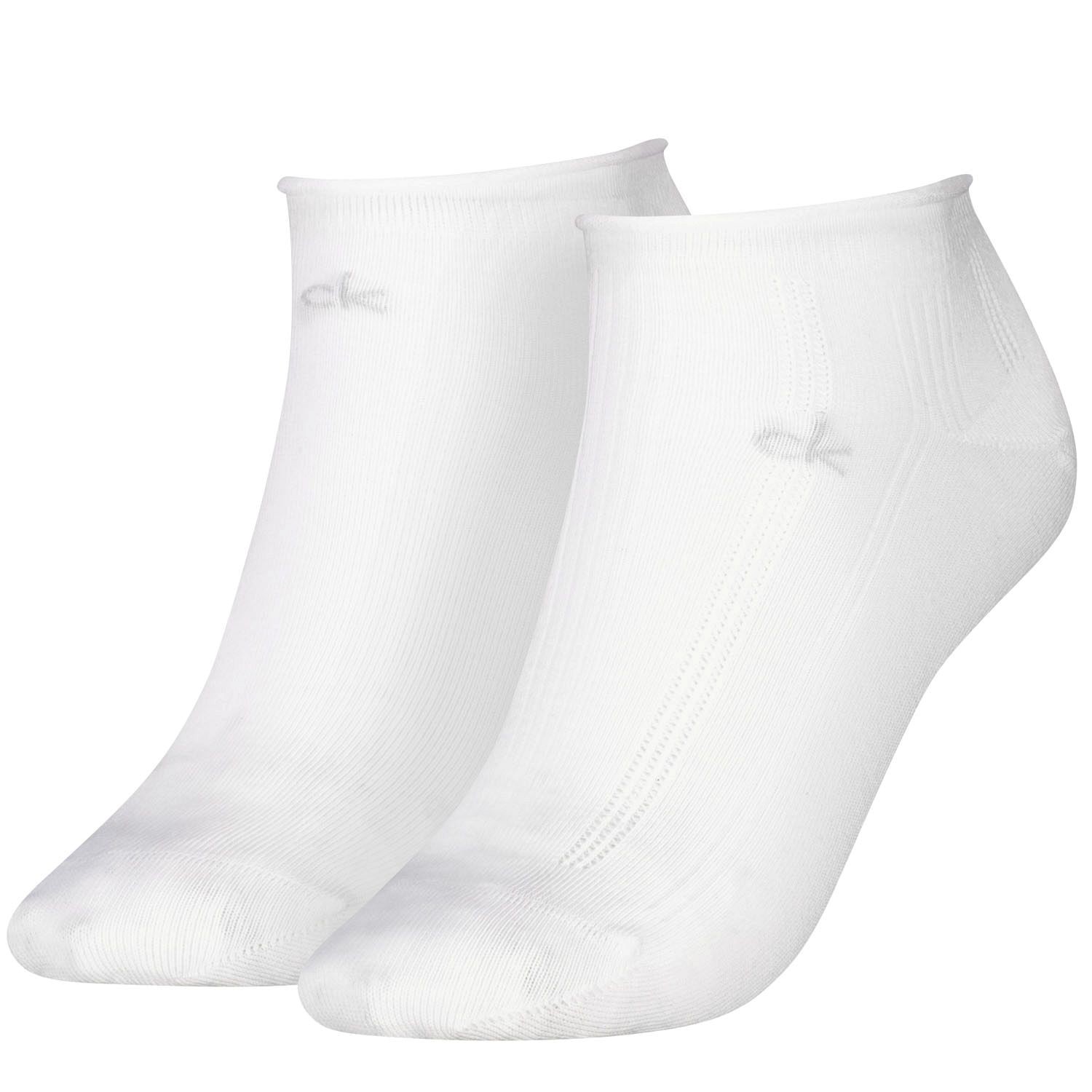 Calvin Klein Soft Cotton Rolltop Trainer Socks