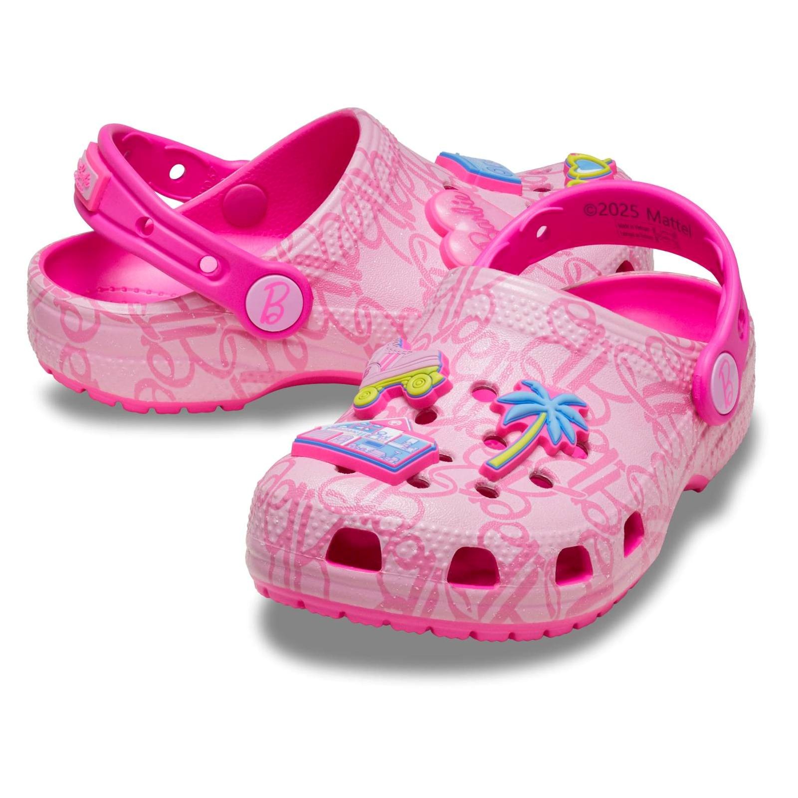 Crocs Mattel Pink Barbie Clog Toddler