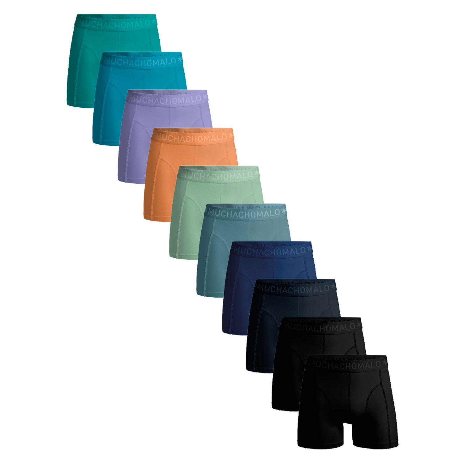 Muchachomalo Solid Cotton Boxers
