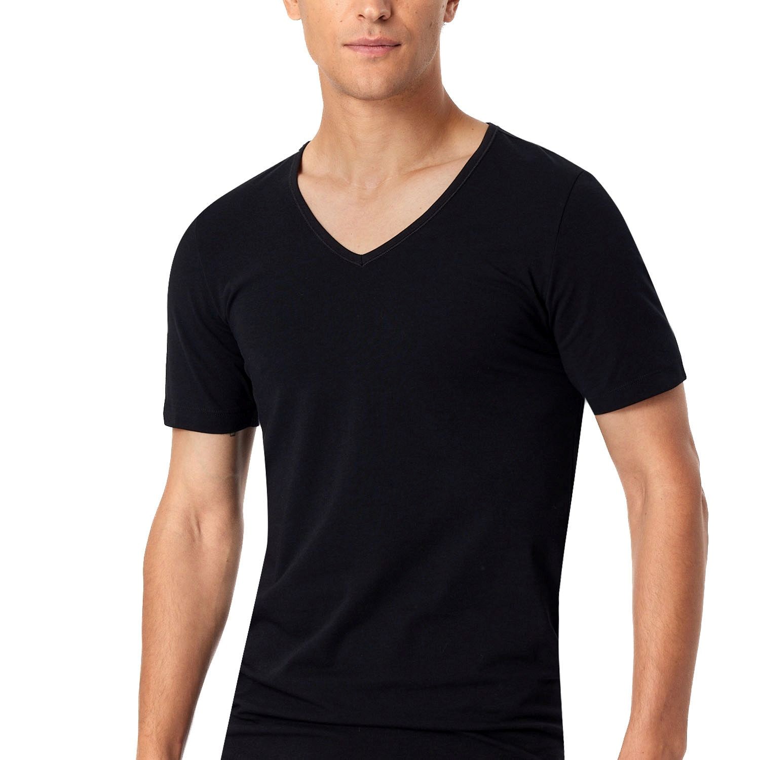 Schiesser Organic Cotton V-Neck 3XL-4XL