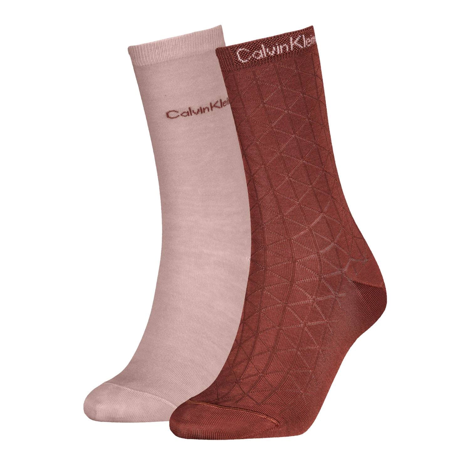 Calvin Klein Women Pattern Socks