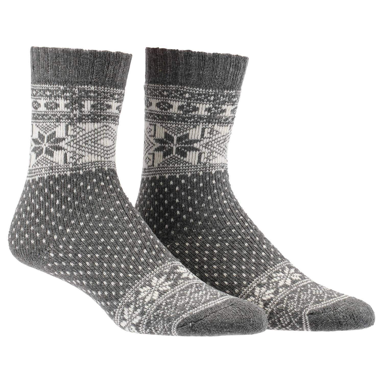 Damella Wool Socks With Pattern