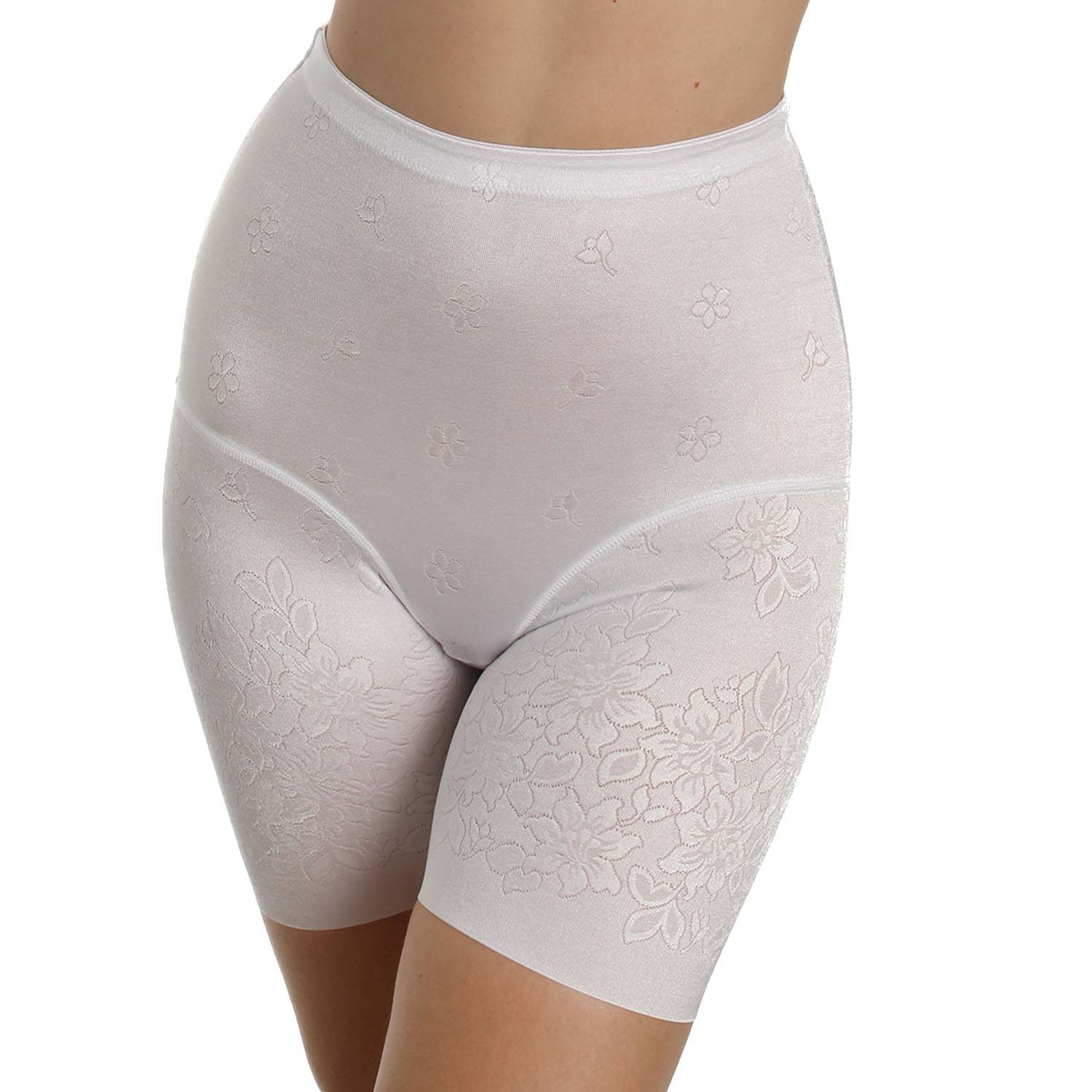 Sassa Cotton Jacquard Shaping Brief Long Leg