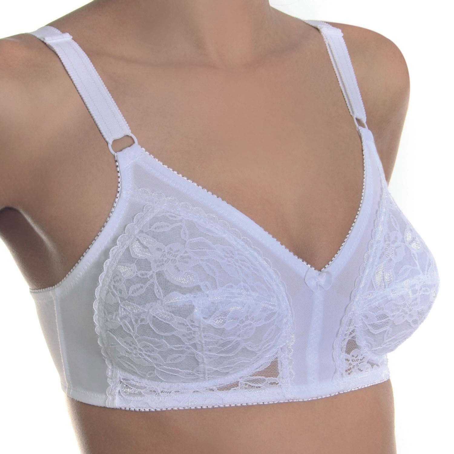 Sassa Padded Soft Bra With Lace