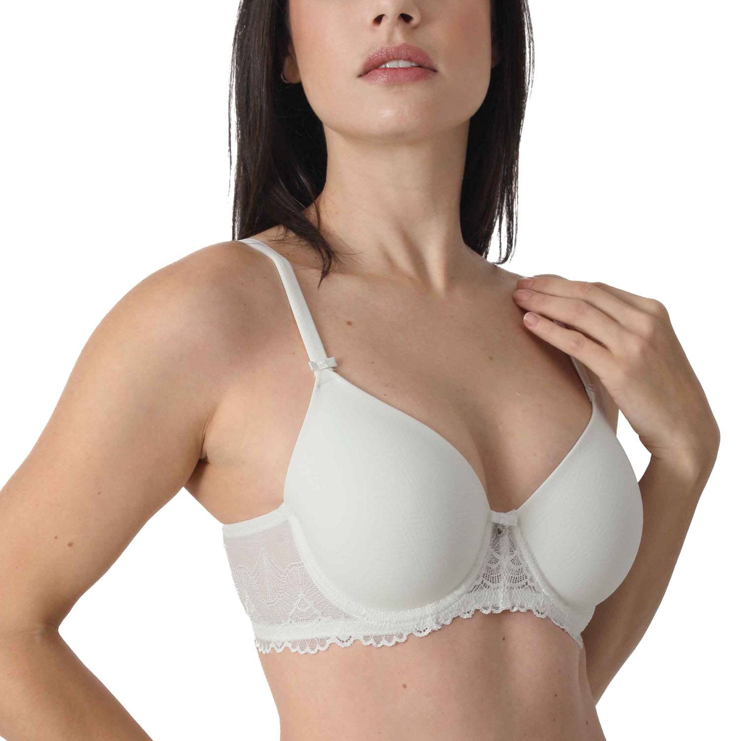 Sassa Rhombus Jacquard Padded Bra