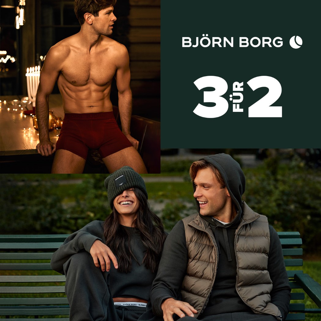 Bjorn borg 3 für 2