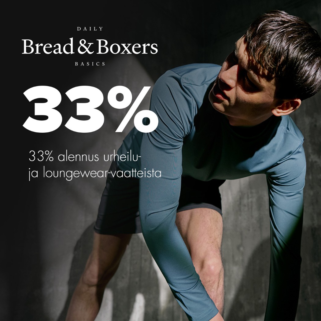 Bread and boxers 33%