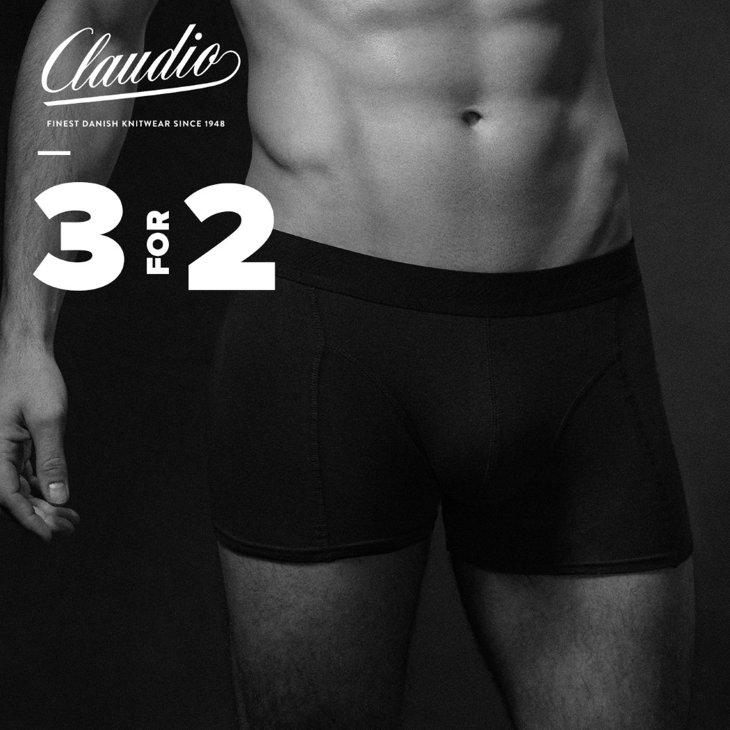 Claudio 3-for-2- Upperty.no