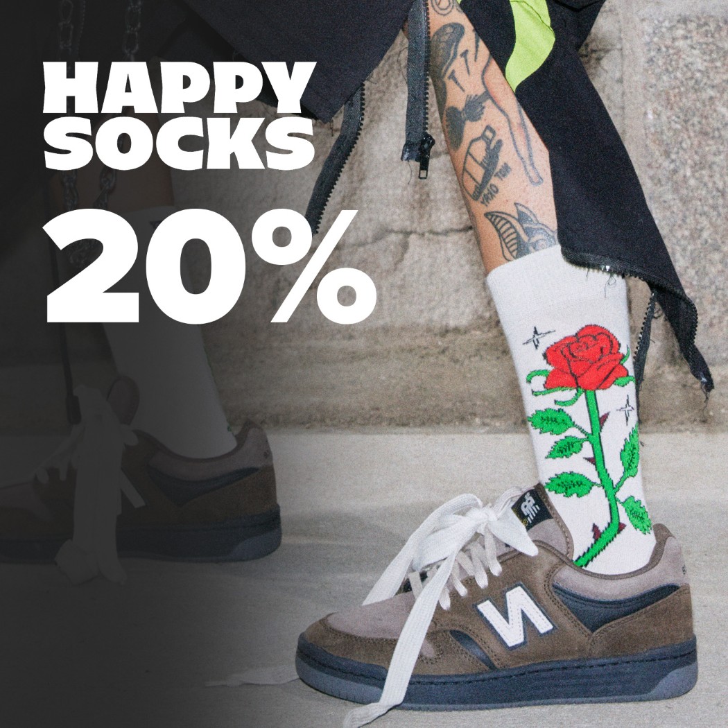 Happy socks 20%