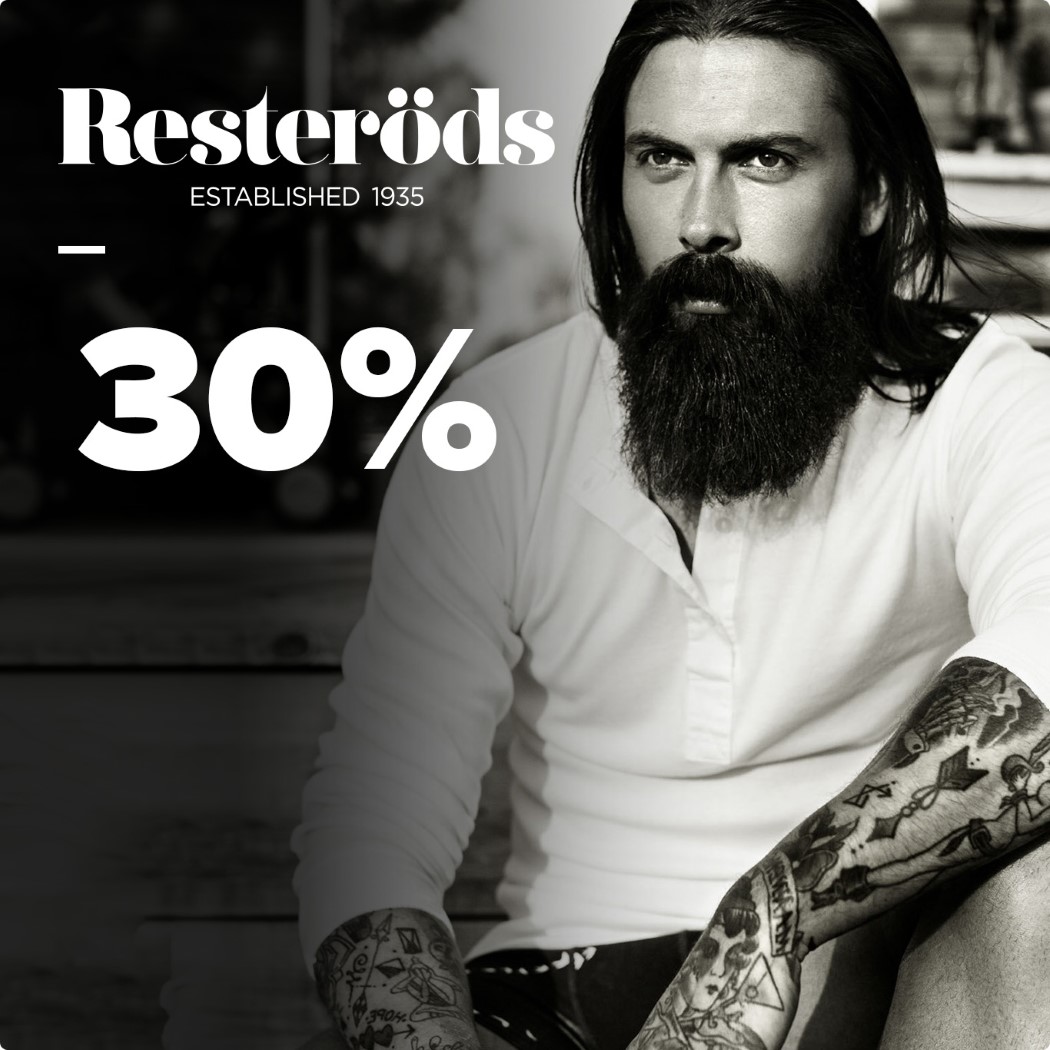 Resterods 30%