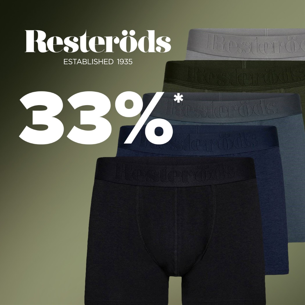 Resterods 33%