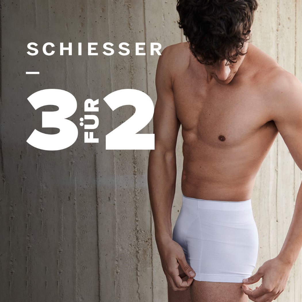 Schiesser 3 für 2