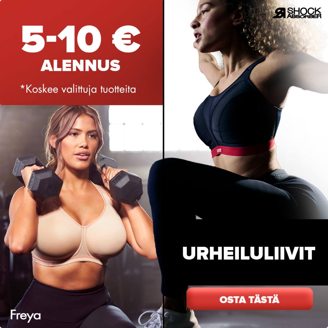 urheiluliivit 5-10 eur alennus