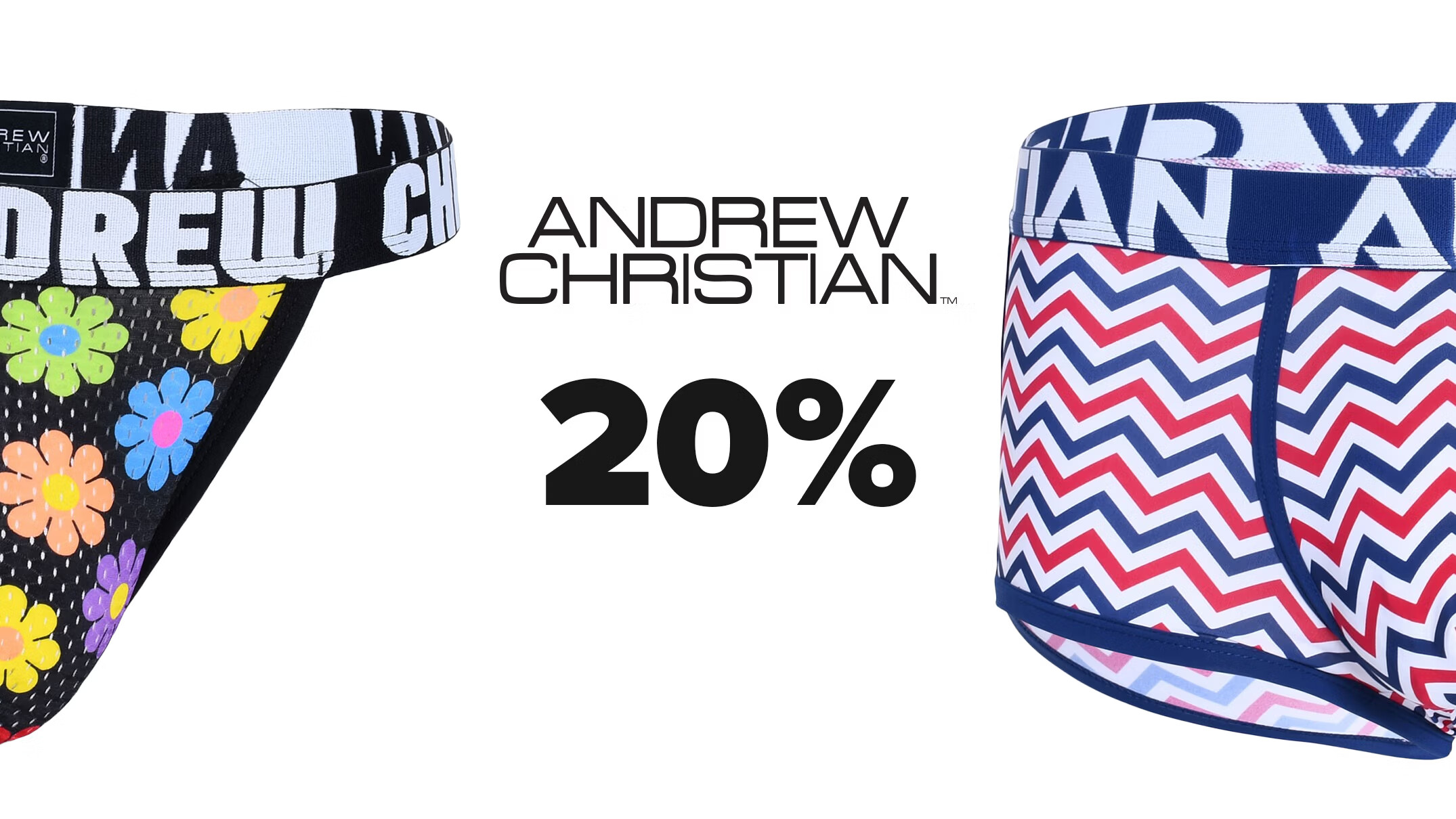 Andrew christian 20%