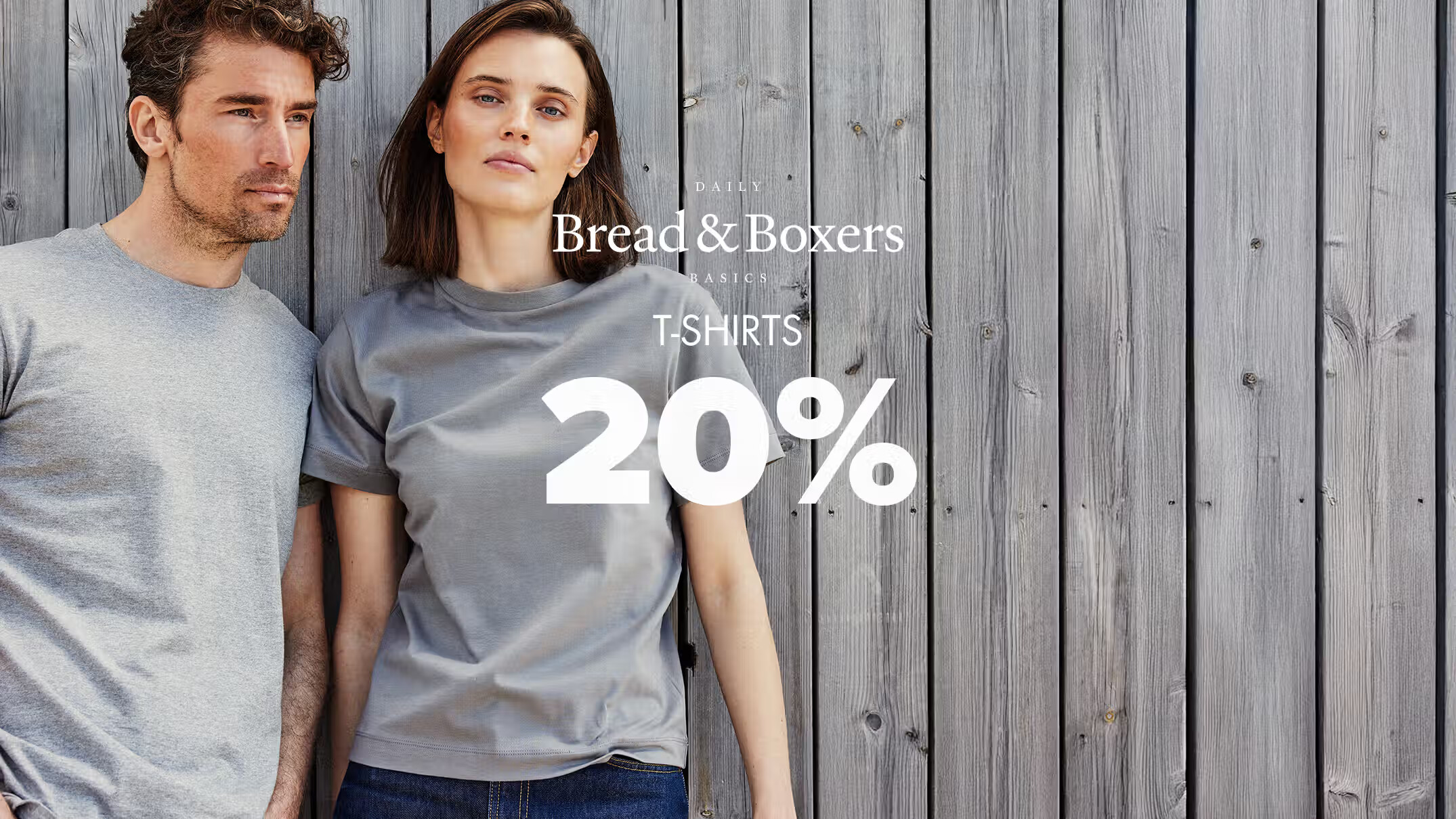 Bread and boxers T-shirts 20%