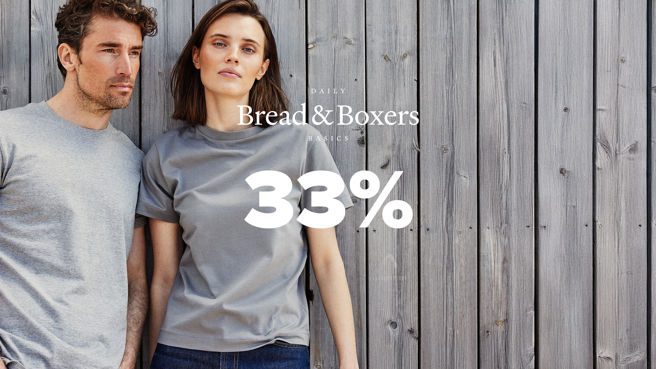 Bread and boxers 33%