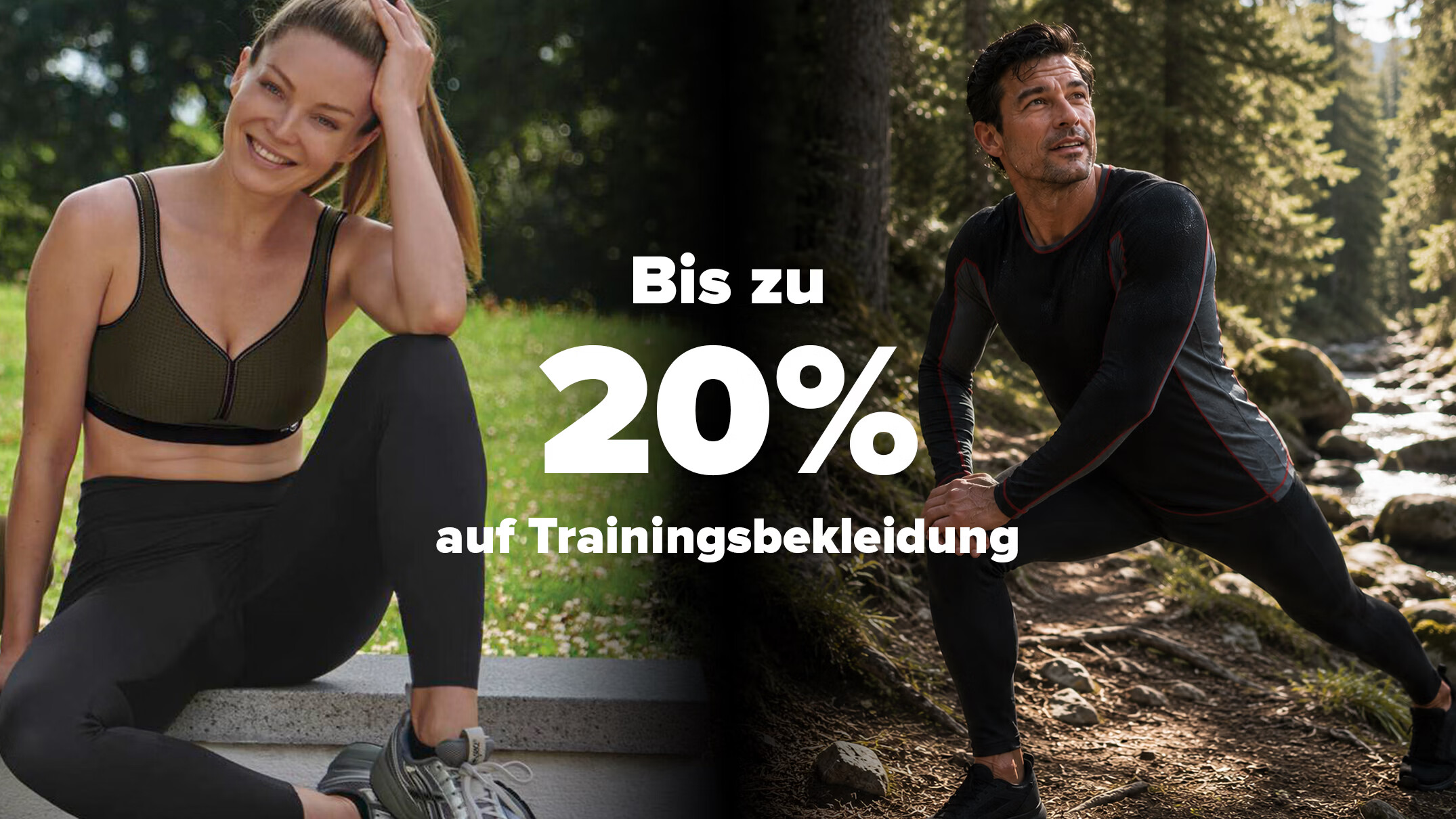 Workout clothes up tp 20%